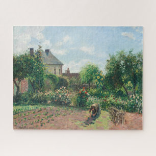 Puzzle Camille Pissarro Le jardin de l'artiste à Eragny