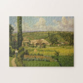 Puzzle Camille Pissarro | Paysage Patis aux., Pointoise (Horizontal)