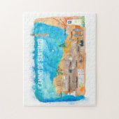 Puzzle Camino Santiago St Jacques James Poster de voyage (Vertical)