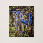 Puzzle Camion bleu abandonné (Vertical)