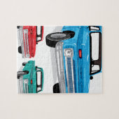 Puzzle Camion de ferme de collecte (Horizontal)