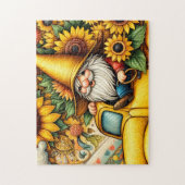 Puzzle Camion de nain tournesol (Vertical)