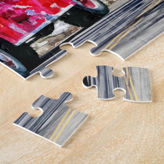 Puzzle Camion de pompiers démodé (Côté)