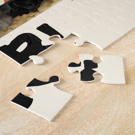 Puzzle Camion fait sur commande de construction de (Côté)