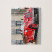 Puzzle Camion-feu vintage (Vertical)