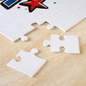 Puzzle Camion monstre Red White Boom (Côté)