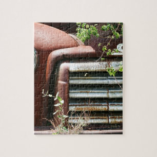 Puzzle Camion rouillé vintage de GMC