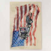 Puzzle Camionneur Patriot (Vertical)