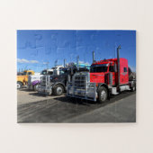 Puzzle Camions Big Rig À USA Truck Stop (Horizontal)