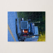 Puzzle Camions, Big Rig Cargo Truck Art (Horizontal)