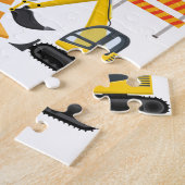 Puzzle Camions de Construction | Fête d'anniversaire pour (Côté)