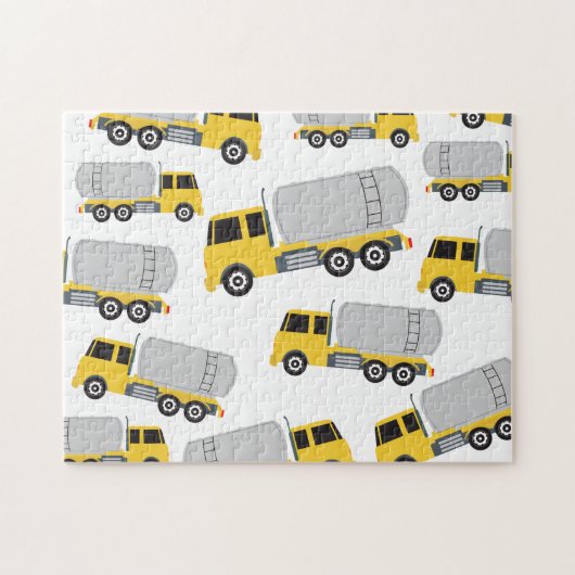 Puzzle Camions de transport de camions-citernes (Horizontal)