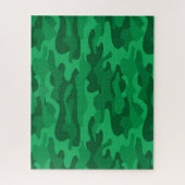 Puzzle Camo Monocolor Vert Espagnol (Vertical)