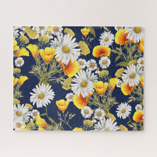Puzzle Camomilles et Pavots (Horizontal)