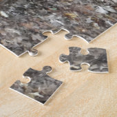 Puzzle Camouflage Cerf en feuilles d'automne (Côté)
