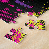 Puzzle Camouflage classique : Motif Vintage sans couture (Côté)