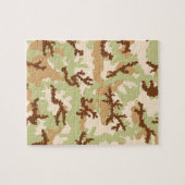 Puzzle Camouflage du désert (Horizontal)