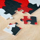 Puzzle Camouflage en mosaïque Abstraite géométrique irrég (Côté)