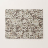 Puzzle Camouflage numérique de style beige du désert (Horizontal)