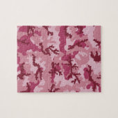 Puzzle Camouflage rose (Horizontal)