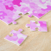 Puzzle Camouflage Rose (Côté)