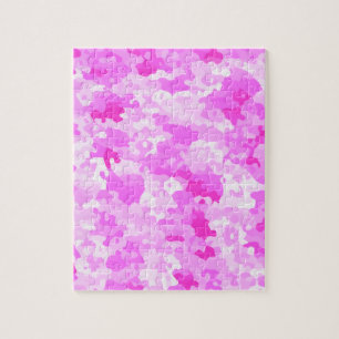 Puzzle Camouflage Rose