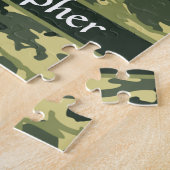 Puzzle Camouflage vert des bois (Côté)