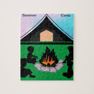 Puzzle camp d'été