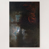 Puzzle Camp Moonlight, Albert Bierstadt (Vertical)