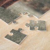 Puzzle Campagne d'herbe d'automne de la vache de haute-te (Côté)