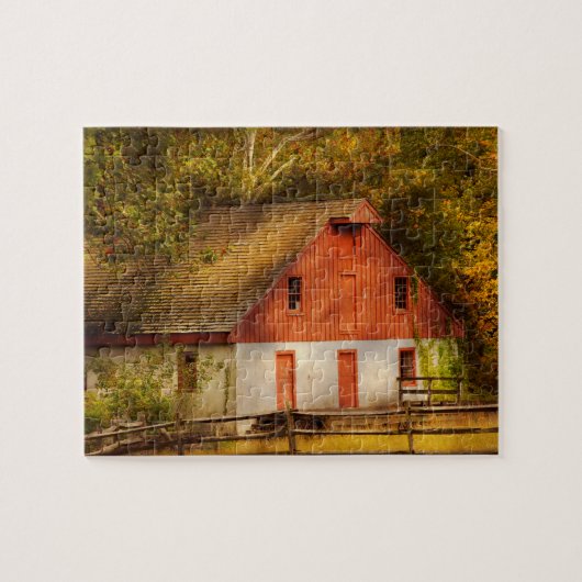 Puzzle Campagne - Grange - En pâture (Horizontal)