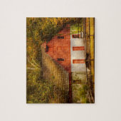 Puzzle Campagne - Grange - En pâture (Vertical)