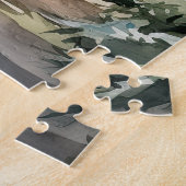 Puzzle Campagne Red Grange En Hiver (Côté)