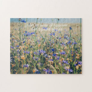 Puzzle Campagne rustique Champ de Cornflower