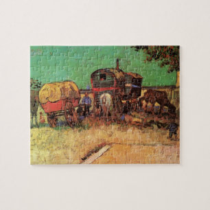 Puzzle Campement des caravanes tsiganes par Vincent van G