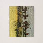 Puzzle Campement sioux à Wounded Knee par John Hauser (Vertical)