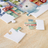 Puzzle Camper de Noël (Côté)
