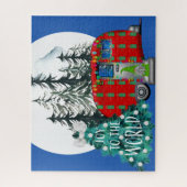 Puzzle Camper de Noël magique (Vertical)