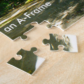 Puzzle Camping à cadre A sauvage au terrain de camping (Côté)