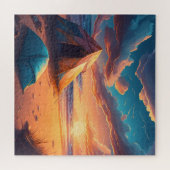 Puzzle Camping au lever du soleil (Horizontal)