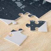 Puzzle Camping cool Camper Feu de Campement Sous Les Mont (Côté)