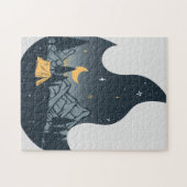 Puzzle Camping cool Camper Feu de Campement Sous Les Mont (Horizontal)