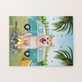 Puzzle Camping de chiens Shiba Inu (Horizontal)