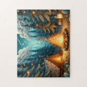Puzzle Camping en forêt (Vertical)