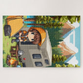 Puzzle Camping en pixel art (Horizontal)