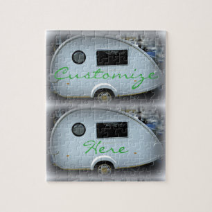 Puzzle Camping heureux de caravane gitane de larme