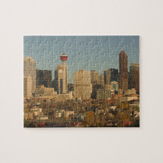 Puzzle Canada, Alberta, Calgary : City Skyline à partir d (Horizontal)