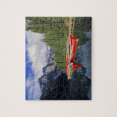 Puzzle Canada, Alberta, lac Moraine. La surface vitreuse (Vertical)