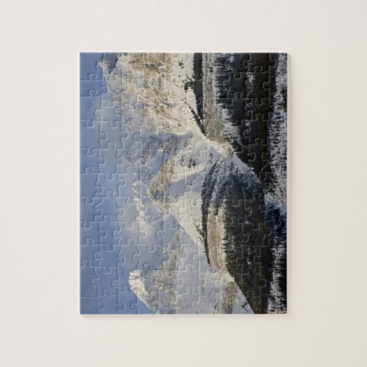 Puzzle Canada, Alberta, parc national Banff. Vue de (Vertical)