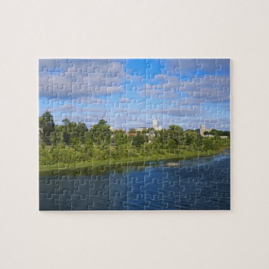 Puzzle Canada, Nouveau-Brunswick, Fredericton, City view (Horizontal)
